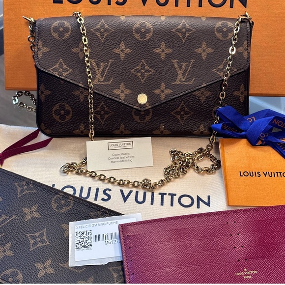 🥰🆕💯Authentic Louis Vuitton Monogram Felicie Pochette - Picture 3 of 12